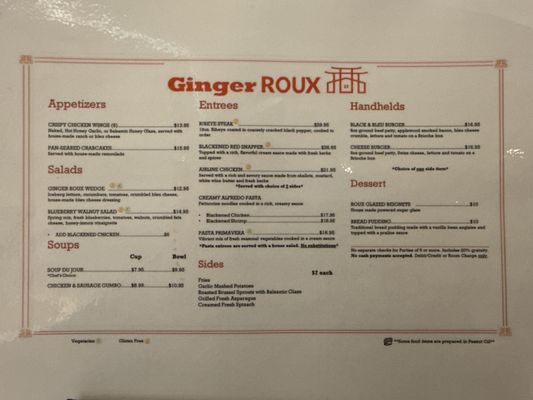 Menu photo 6 Ginger Roux New Orleans, LA
