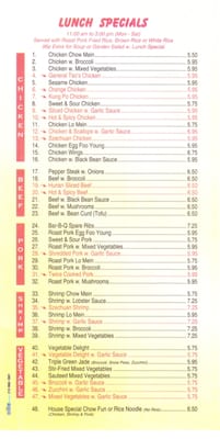 Menu photo 7 Chan's Peking Poughkeepsie, NY