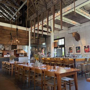 Farmstead At Long Meadow Ranch - Inside seating - American Near Me - Saint Helena, California