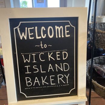 Wicked Island Bakery - a welcome sign - Bakeries Near Me - Nantucket, Massachusetts