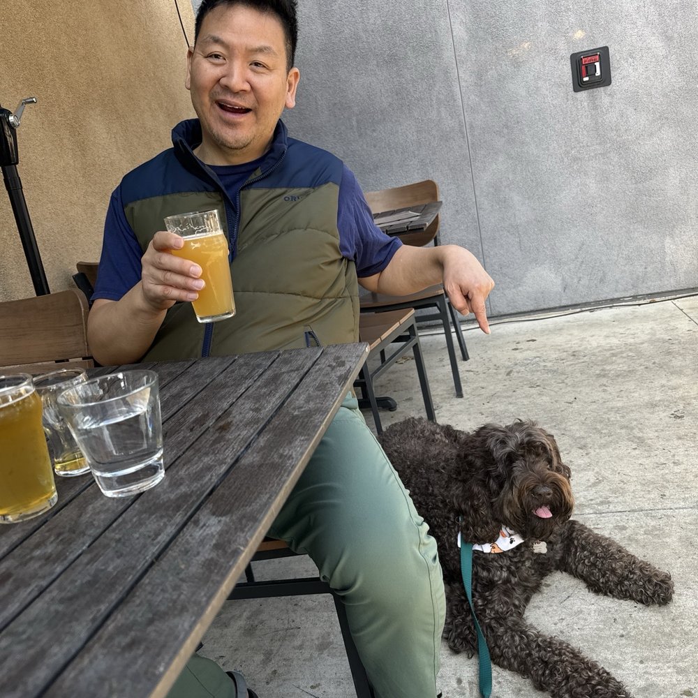 CANIS - Behavior and Training - Thanks to  Jamie our trainer, we can take Wookiee to a restaurant. - Pet Training Near Me - Tarzana, California