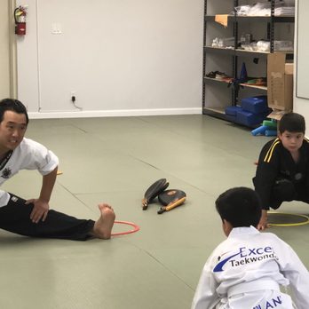 Excel Taekwondo Academy - Even the leadership team doing great job on showing awesome demonstration in front of the beginners! - Taekwondo Near Me - Upland, California Excel Taekwondo Academy - Even the leadership team doing great job on showing awesome demonstration in front of the beginners! - Taekwondo Near Me - Upland, California
