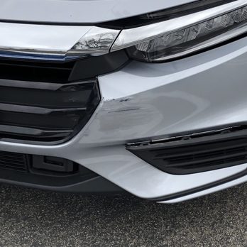 3 Stage Auto Collision - Before photo - bumper damage - Body Shops Near Me - Santa Ana, California