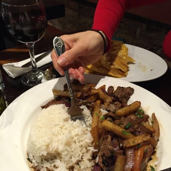 Bistro Punta Sal - Lomo saltado and tostones - Peruvian Near Me - Woodside, New York