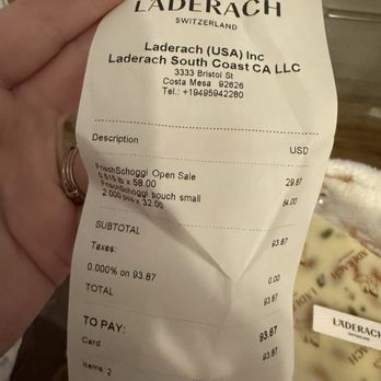 Läderach chocolatier suisse - For my goodies - Chocolatiers & Shops Near Me - Costa Mesa, California Läderach chocolatier suisse - For my goodies - Chocolatiers & Shops Near Me - Costa Mesa, California