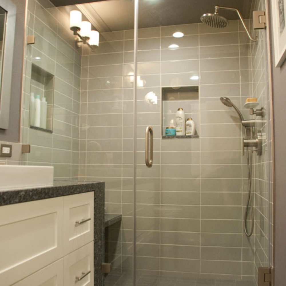 AAA Remodeling & Restoration - a walk in shower - General Contractors Near Me - lake balboa, California