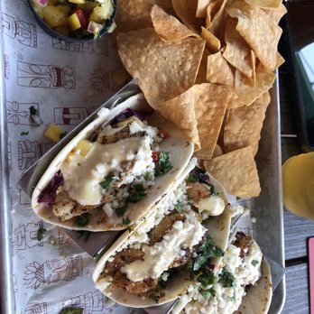 Tiki Docks Riverview - Shrimp Tacos - Salad Near Me - Riverview, Florida