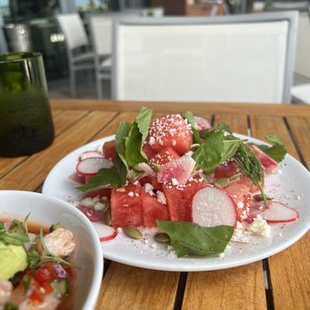 Amara at Paraiso - Watermelon Salad - Latin American Near Me - Miami, Florida