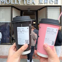 White Champaca Milk Tea & Osmanthus Milk Tea