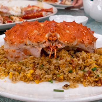 Asian Jewels Seafood Restaurant - King Crab Glutinous Fried Rice 帝王蟹炒糯米飯 - Seafood Near Me - Flushing, New York