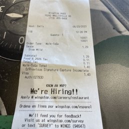 Check out the price of those tacos.