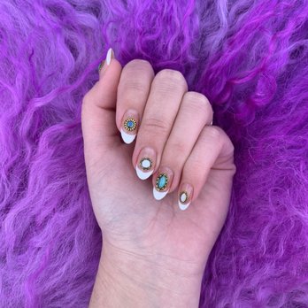 Azalea City Nails - Standard manicure with nail art. - Nail Salons Near Me - Takoma Park, Maryland Azalea City Nails - Standard manicure with nail art. - Nail Salons Near Me - Takoma Park, Maryland