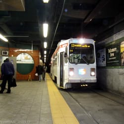 SEPTA Green Line - At Market East Station.