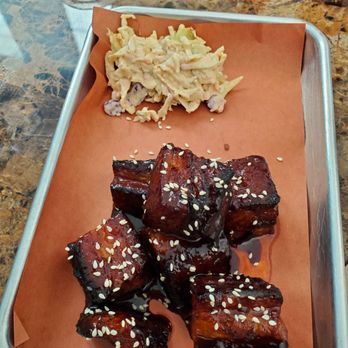 5th Company Brewing - Korean pork Belly with coleslaw was delish! - Breweries Near Me - Perryville, Maryland