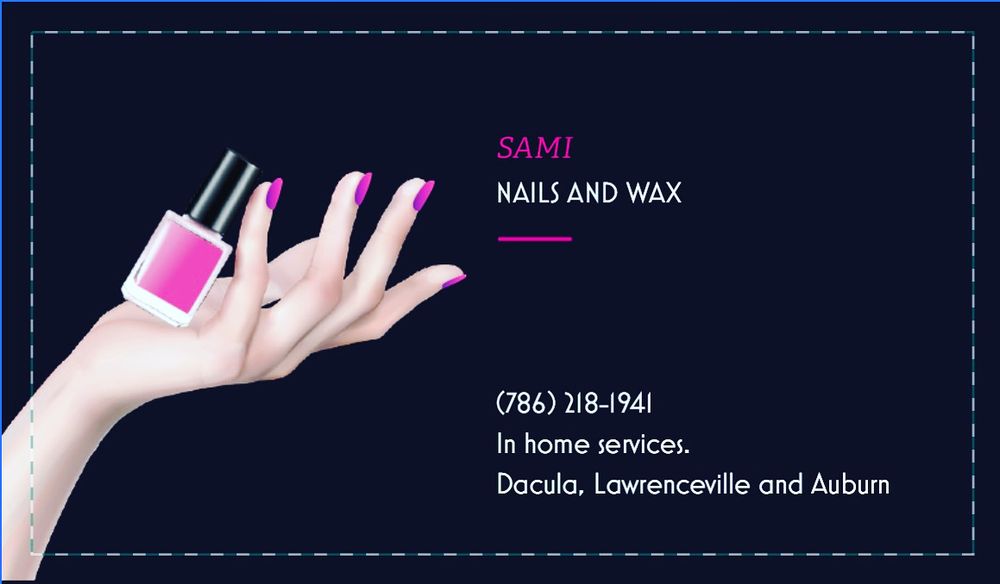 Sami Nails And Wax Logo