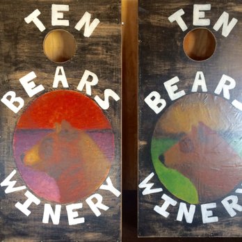 Ten Bears Winery - Cornhole! - Wine Tasting Room Near Me - Laporte, Colorado
