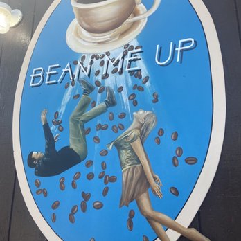 Bean Me Up - Sign - Coffee & Tea Near Me - Eureka Springs, Arkansas
