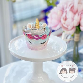 Sisters Confections - All Edible Unicorn Cupcakes - Custom Cakes Near Me - Port Washington, New York Sisters Confections - All Edible Unicorn Cupcakes - Custom Cakes Near Me - Port Washington, New York