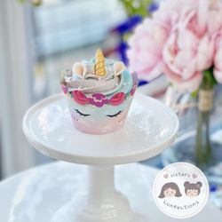 Sisters Confections - All Edible Unicorn Cupcakes