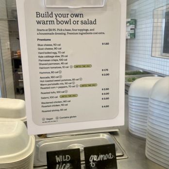 sweetgreen - Healthy Salads, Wraps, and Bowls - create your own bowl - Salad Near Me - Forth Worth, Texas