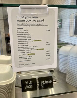 Menu photo 8 sweetgreen - Healthy Salads, Wraps, and Bowls Forth Worth, TX