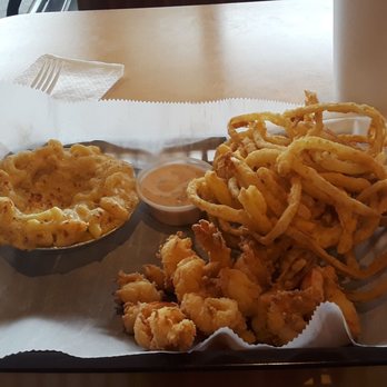 Stonington's Seafood - Shrimp, onion rings, mac & cheese. Lunch special - Seafood Near Me - Orlando, Florida Stonington's Seafood - Shrimp, onion rings, mac & cheese. Lunch special - Seafood Near Me - Orlando, Florida
