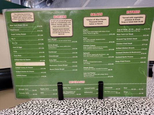 Menu photo 3 Big Joe's - San Bruno San Bruno, CA