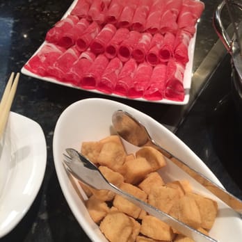 Happy Lamb Hot Pot - Lamb and beef plus tofu pods - Mongolian Near Me - Mountain View, California