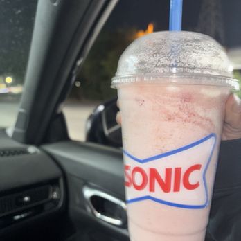 Sonic Drive-In - Limited Edition Strawberry Horchata Slushie - Fast Food Near Me - Bakersfield, California Sonic Drive-In - Limited Edition Strawberry Horchata Slushie - Fast Food Near Me - Bakersfield, California