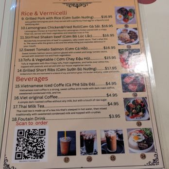 Pho 2024 - Menu rice and vermicelli, drinks - Vietnamese Near Me - Columbus, Ohio