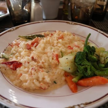 Portobello Feasts Restaurant - Lunch portion of Lobster and Asparagus Risotto. - Italian Near Me - Oakland, New Jersey