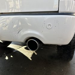 Precision Car Wash - Damage from precision car wash