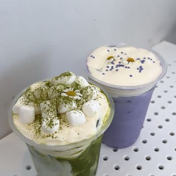 Cassetta - Matcha cream and Taro cream - Coffee & Tea Near Me - Beverly Hills, California