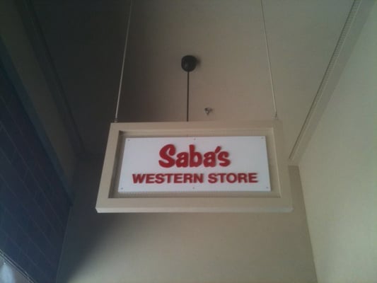 saba's western store