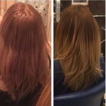 A Shampoolio Experience - Before and after - Hair Salons Near Me - Los Angeles, California