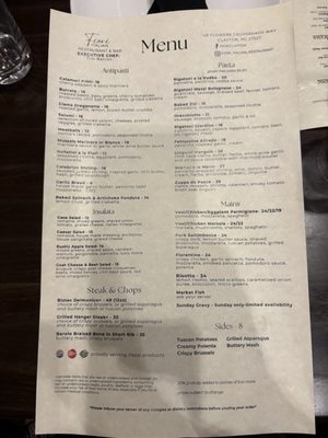 Menu photo 2 Fiori Italian Clayton, NC Menu photo 2 Fiori Italian Clayton, NC