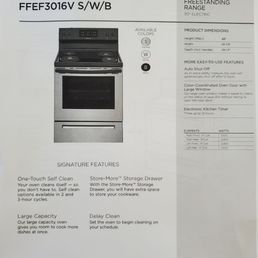 New stove New stove