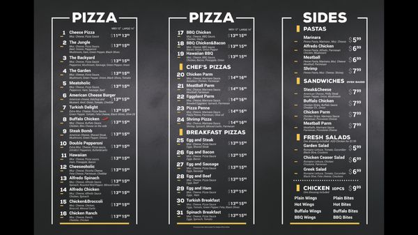 Menu photo 7 Pizzava Reno, NV