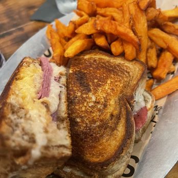The Mule Edmond - The Reuben & Sweet Potato Fries - Bars Near Me - Edmond, Oklahoma