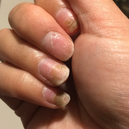 Did my nails here just to end up with my real nails turning green! Never has this ever happen to me before! Do i need to say more?