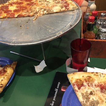 Pazzo's Pizzeria - Large pizza half pepperoni and half sausage - Italian Near Me - Vail, Colorado