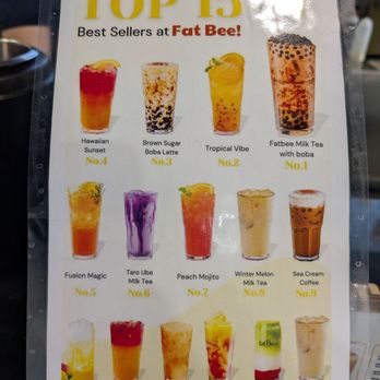Fatbee Cafe - menu - Bubble Tea Near Me - Everett, Washington Fatbee Cafe - menu - Bubble Tea Near Me - Everett, Washington