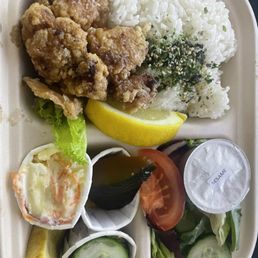 Karaage chicken bowl