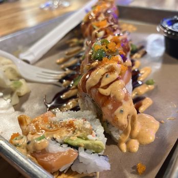 Legacy Hall - Horu roll from Horu sushi - Food Court Near Me - Plano, Texas Legacy Hall - Horu roll from Horu sushi - Food Court Near Me - Plano, Texas