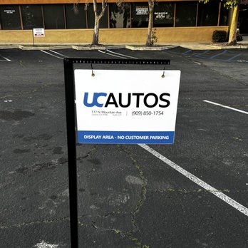 UC Autos - Close up of the reserved parking sign. - Used Car Dealers Near Me - Upland, California UC Autos - Close up of the reserved parking sign. - Used Car Dealers Near Me - Upland, California