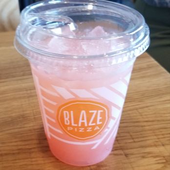 Blaze Pizza - Blood Orange Lemonade - Pizza Near Me - Porterville, California