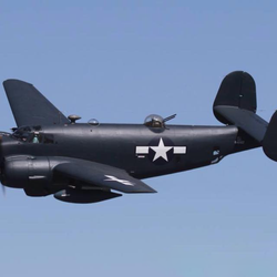 Stockton Field Aviation Museum - The PV-2 Harpoon. One of the museums aircraft. The PV-2 was a Patrol / Bomber in WWII.