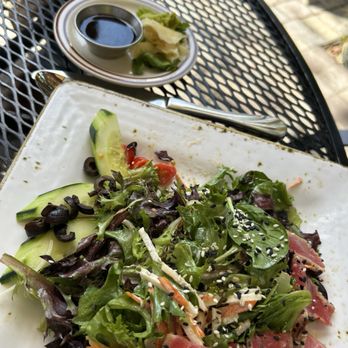The Stone House Cafe - Ahi tuna salad with wasabi side! - New American Near Me - Reno, Nevada