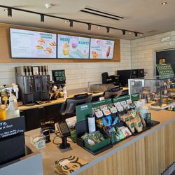 Starbucks - The ordering counter.