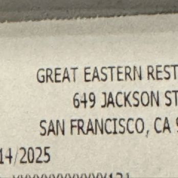 Great Eastern Restaurant - Dim Sum Near Me - San Francisco, California Great Eastern Restaurant - Dim Sum Near Me - San Francisco, California